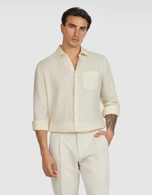 Tarocash - Hamilton Pure Linen Shirt