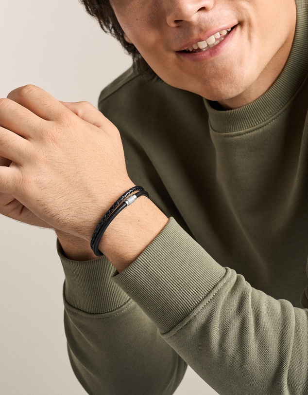 Fossil - Machine Black Bracelet