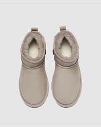 EVERAU - Australian Shepherd Ugg Jade Cow Suede Upper UGG Boots