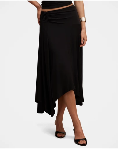 Forever New - Ariel Godet Hanky Hem Skirt