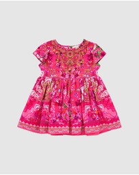 Camilla - Gathered Tee Dress - Babies