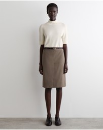 COS - Merino Wool-Blend Pencil Skirt