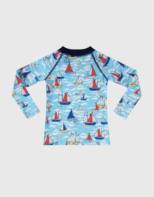 Aqua Blu Kids - Helm Long Sleeve Rash Vest - Babies