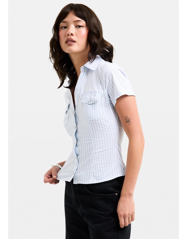 Insight - Blake Stripe Popper Shirt