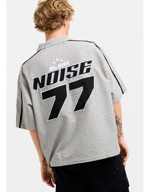 Black Noise White Rain - Noise Short Sleeve Shirt