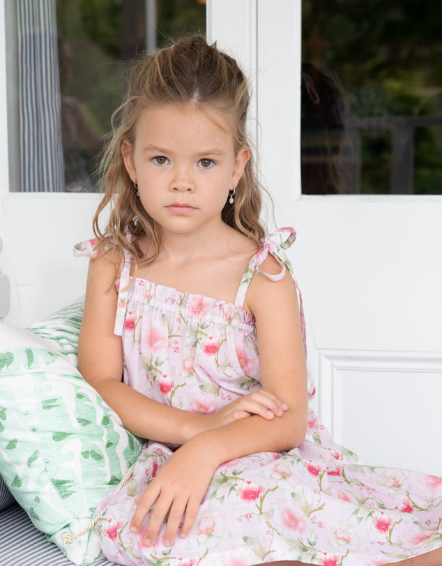 Olga Valentine - Girls Cotton Sundress Dress