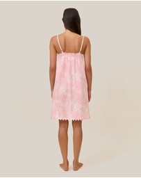 Papinelle - Cheri Blossom Lace Front Midi Nightie