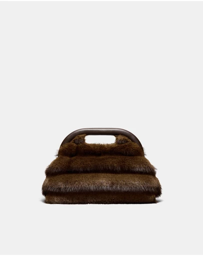 MIMCO - Faux Fur Frame Bag