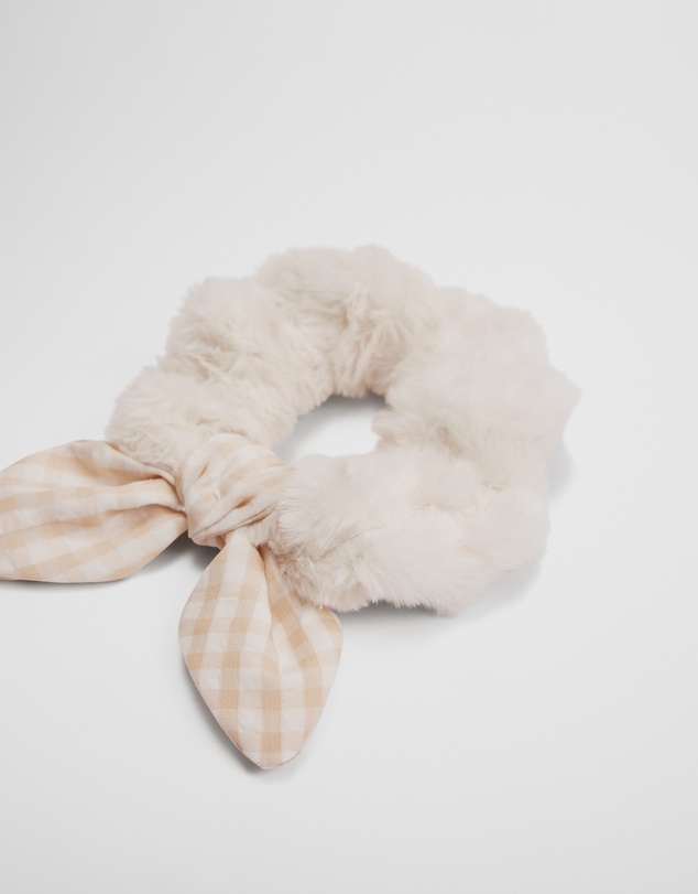 Country Road - Faux Fur Scrunchie