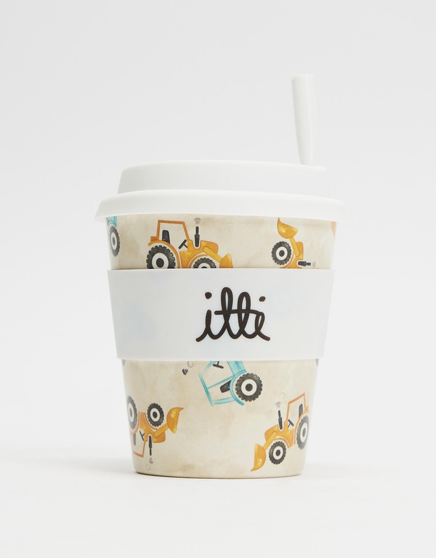 itti bitti - 240ml Reusable Baby Cino Cup With 1 Straws - Dozer