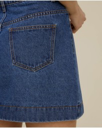 The Fated - Margot Denim Skirt