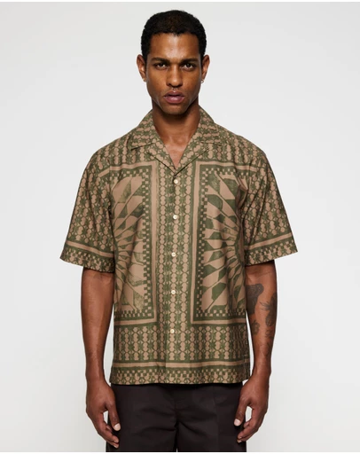 Scotch & Soda - Relaxed Fit Placed AOP Shirt
