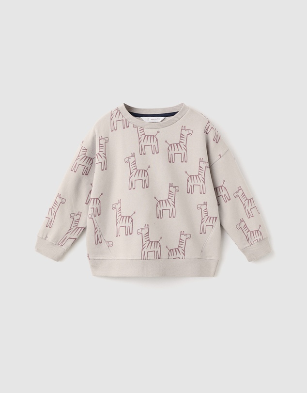 M.N.G - Giraffe Sweatshirt - Babies-Kids