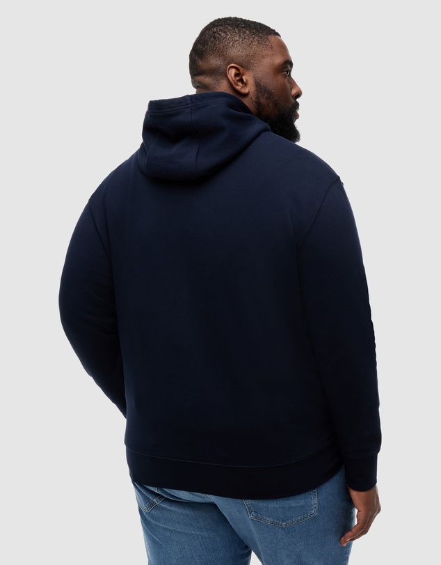 Tommy Hilfiger - Big & Tall Logo Terry Drawstring Hoody