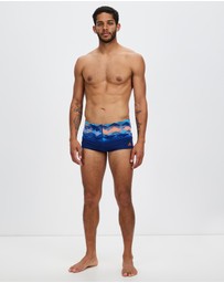 adidas Swim - Performance Boxers Print Swimshorts
