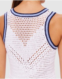 The Upside - Elsa Crochet Mini Dress