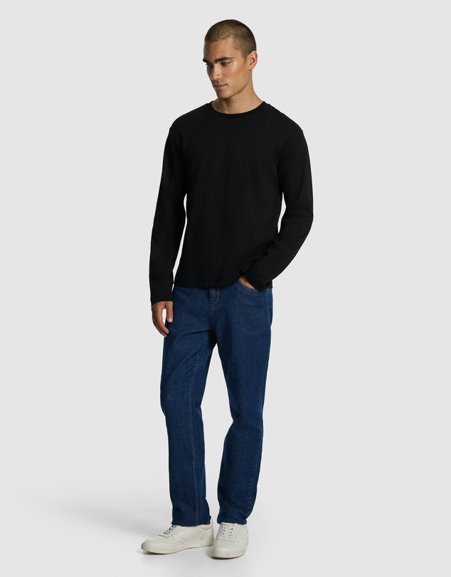 yd. - Zander Long Sleeve Mercerised Cotton Tee