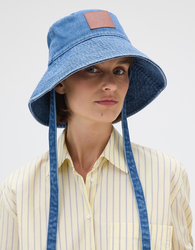 Oroton - Denim Bucket Hat