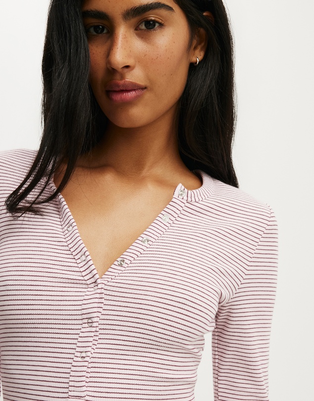 Cotton On - Blake Henley Long Sleeve Top