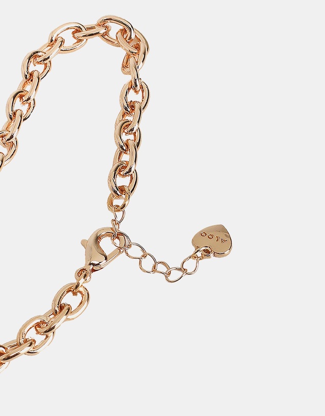 ALDO - Be My Valentine Charm Bracelet And Necklace Set