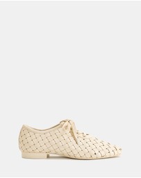 JW PEI - Kayla Weave Strap Flat Shoes
