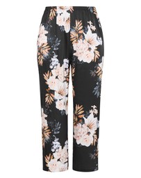 City Chic - Plus size Arcadia Cami Pant Set - black