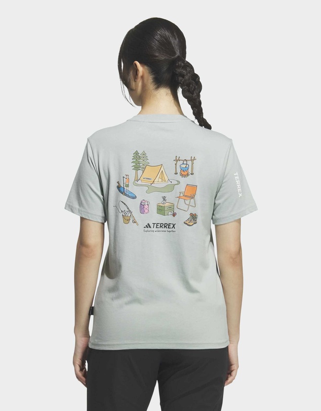 adidas Performance - XPLORIC POLYGIENE GRAPHIC T-SHIRT Womens