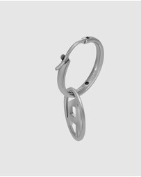 Diesel - Silver-Tone Earring
