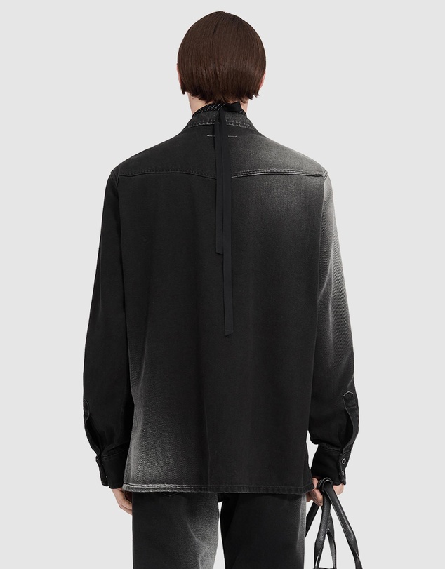 MM6 Maison Margiela - Faded Denim Overshirt
