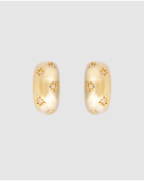 FAIRLEY - Starburst Flared Hoops