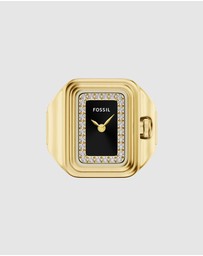 Fossil - Raquel Watch Ring Gold Analogue