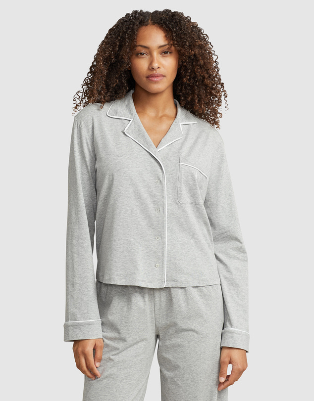 Polo Ralph Lauren - Polo Essentials Long Sleeve Cotton Jersey Pyjama Set