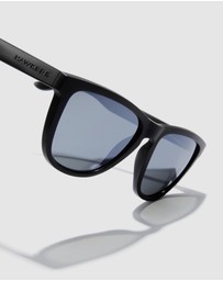 Hawkers Co - HAWKERS - Polarized Black Grey One Raw Sunglasses for Men and Women UV400