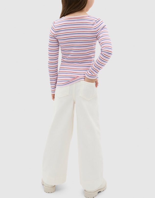 Seed Heritage - Stripe Rib Tee