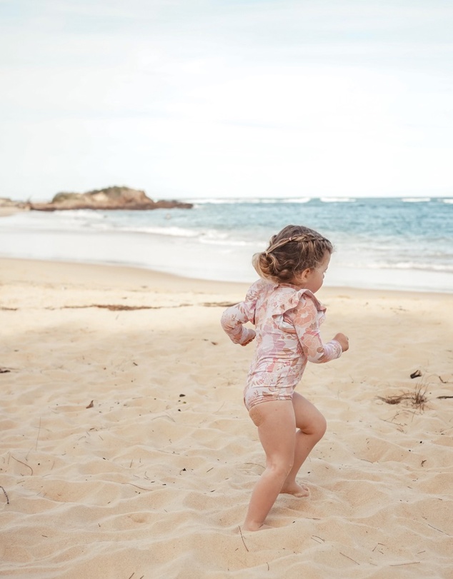 WITH LOVE FOR KIDS - Shimmy Long Sleeve Swimmers - Babies - Kids