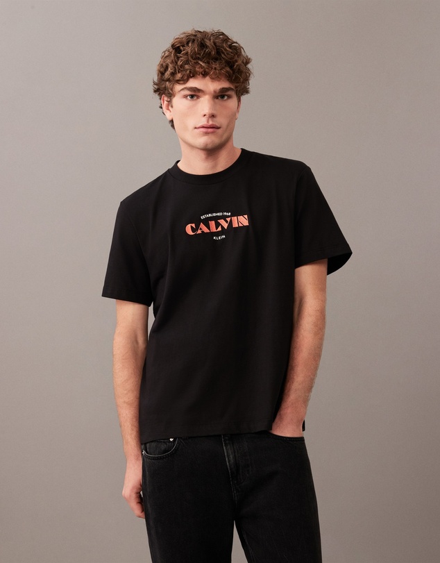 Calvin Klein Jeans - Contrast Logo Graphic Relaxed T-Shirt
