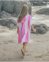 Crywolf - HOODED TOWEL Candy Stripe
