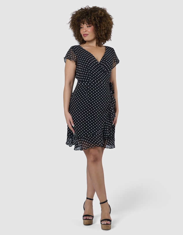 Indigo Tonic - Kira Frill Mini Dress