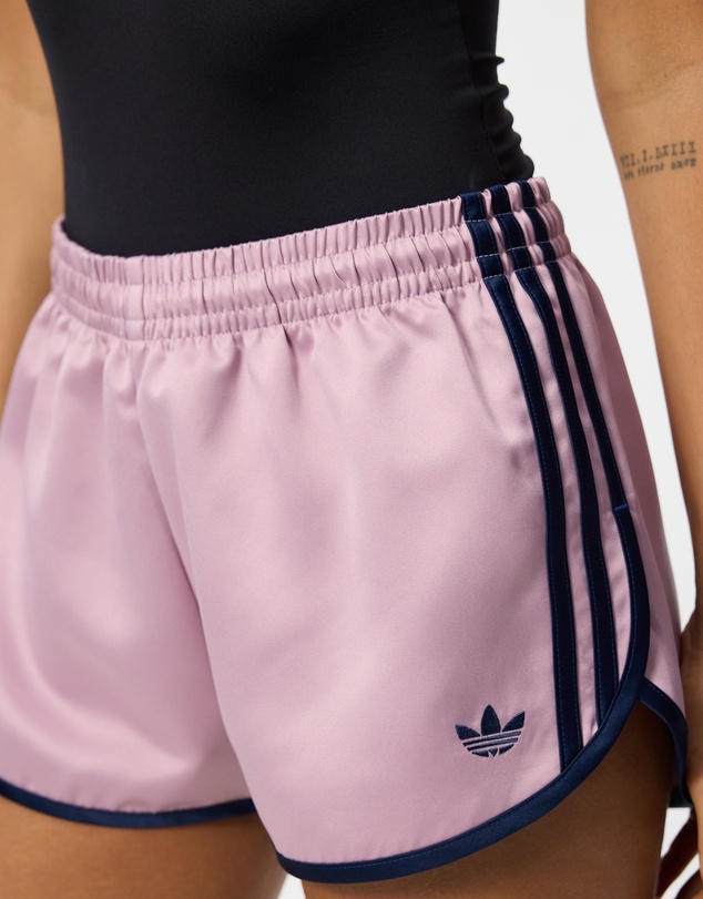 adidas Originals - Satin Three Stripes Sprinter Shorts