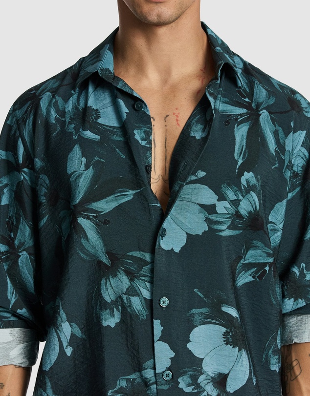 yd. - Massimo Floral Shirt