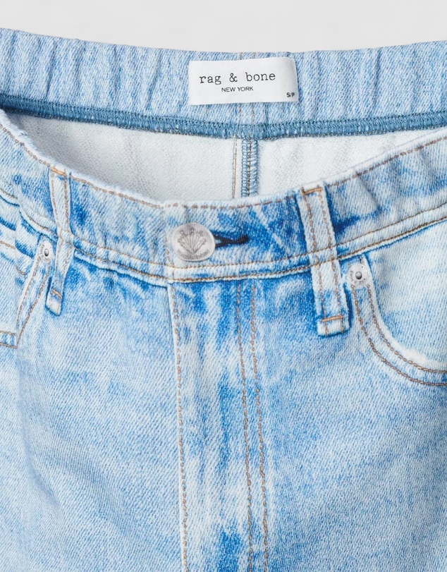 rag & bone - rb Miramar Terry Pull On WideLeg Pants