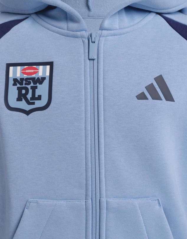 adidas Performance - New South Wales Colourblock Full Zip Hoodie - Kids