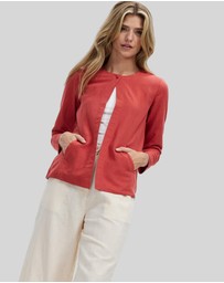 KAJA Clothing - Alexia Jacket - Rust Red