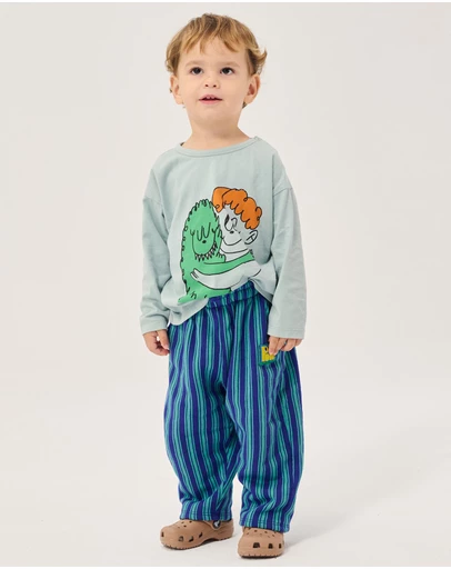 Bobo Choses - Booo Bo Choses Tag Stripes Jogging Pants - Babies