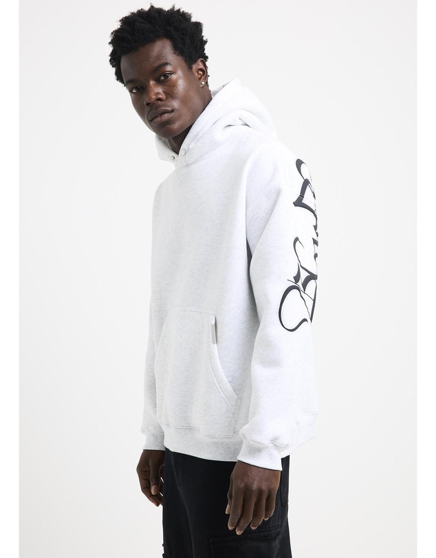 Black Noise White Rain - World Hoodie