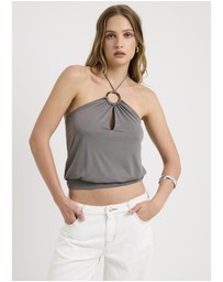 Insight - Gabriette Halter Ring Top