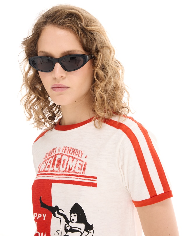 THE TALES - Happy To See You Retro Sports Tee