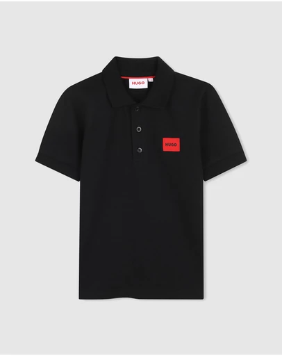 HUGO - Short Sleeve Polo - Kids-Teens