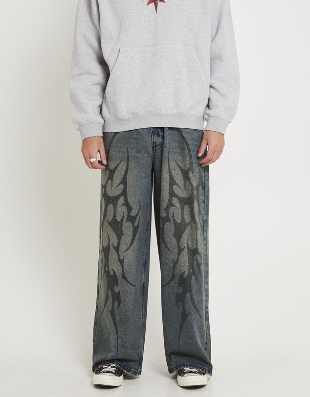 Insight - Fluid Baggy Denim Jeans