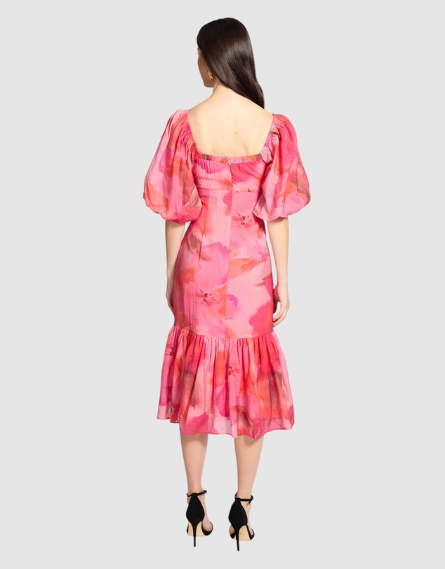 Honey and Beau - Layla Puff Sleeve Dress